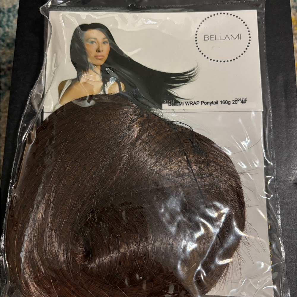 BELLAMI Wrap Ponytail Hairpiece - Dark Brown